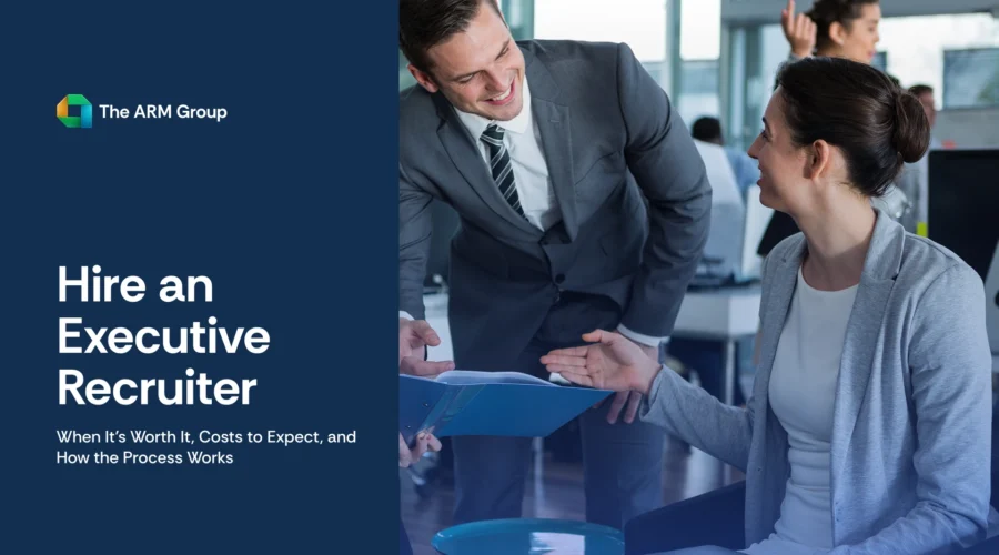 Learn when an executive recruiter is worth the cost and how the leadership hiring process works.