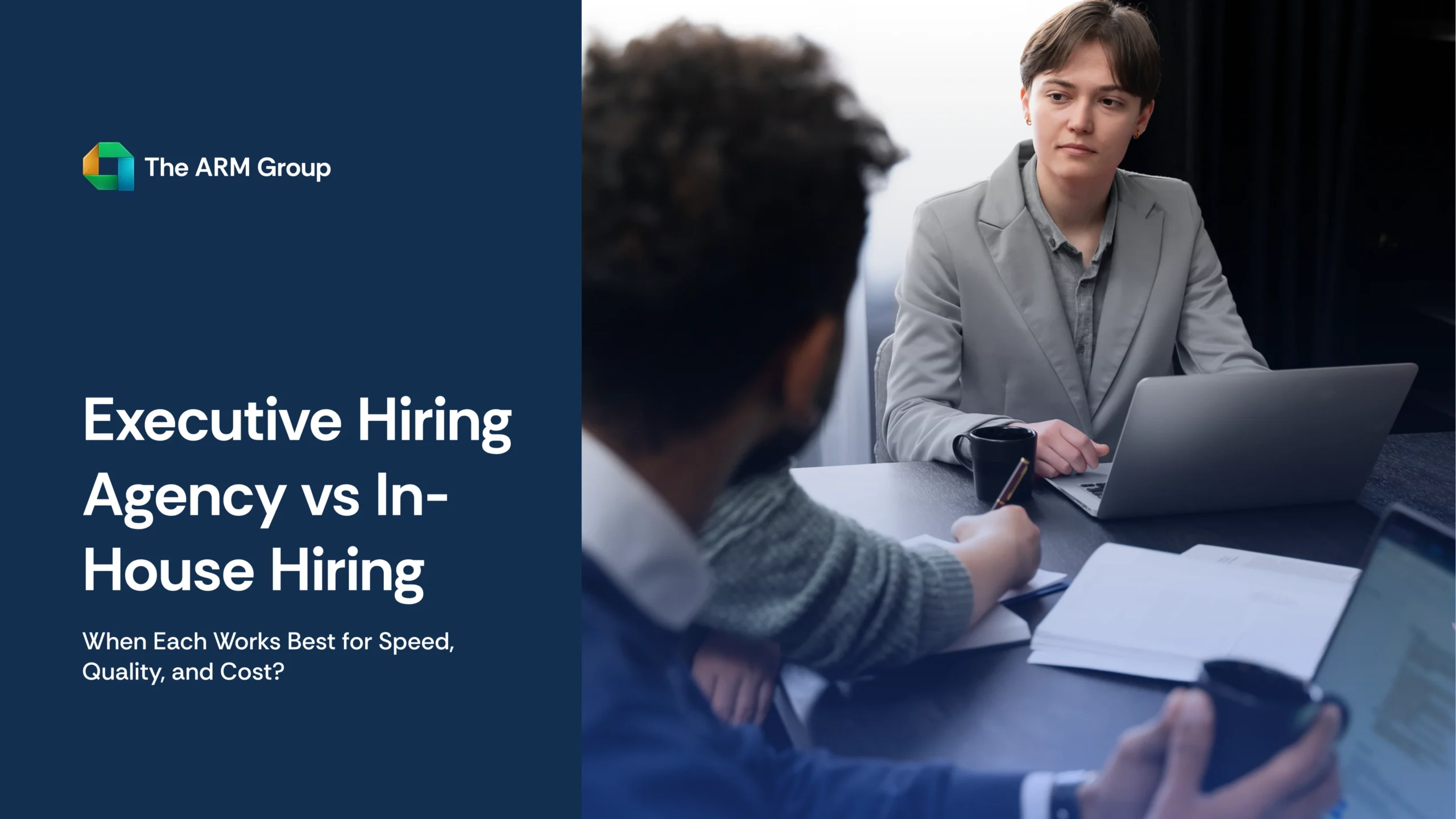 Compare executive hiring agencies and in-house hiring for speed, quality, cost, and leadership hiring success.