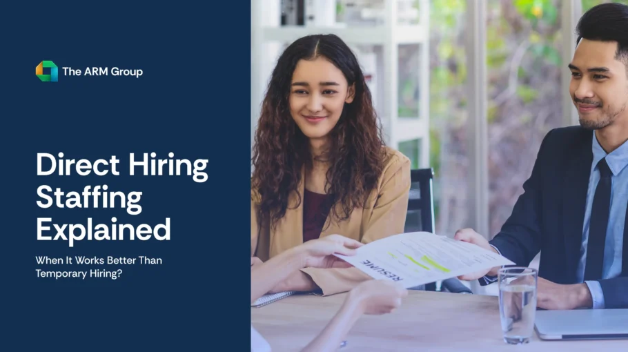 Learn when direct hire staffing works better than temporary hiring and how to build a stronger long-term workforce.